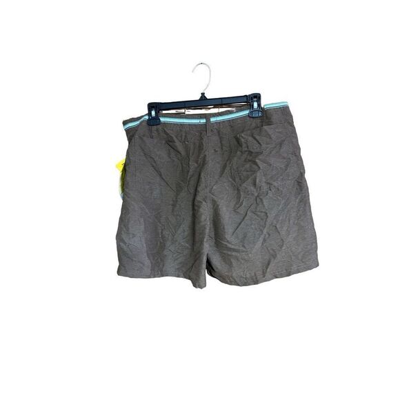 Aventura Clothing Size 12 Brown Tan Shorts McKenna Style SPF Sun Protection NWT - Picture 2 of 8